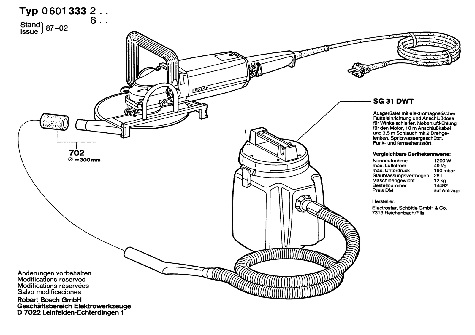 Bosch 1333.2 parts diagram, sheet 5