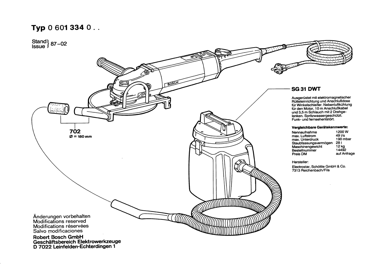Bosch 1334 parts diagram, sheet 3