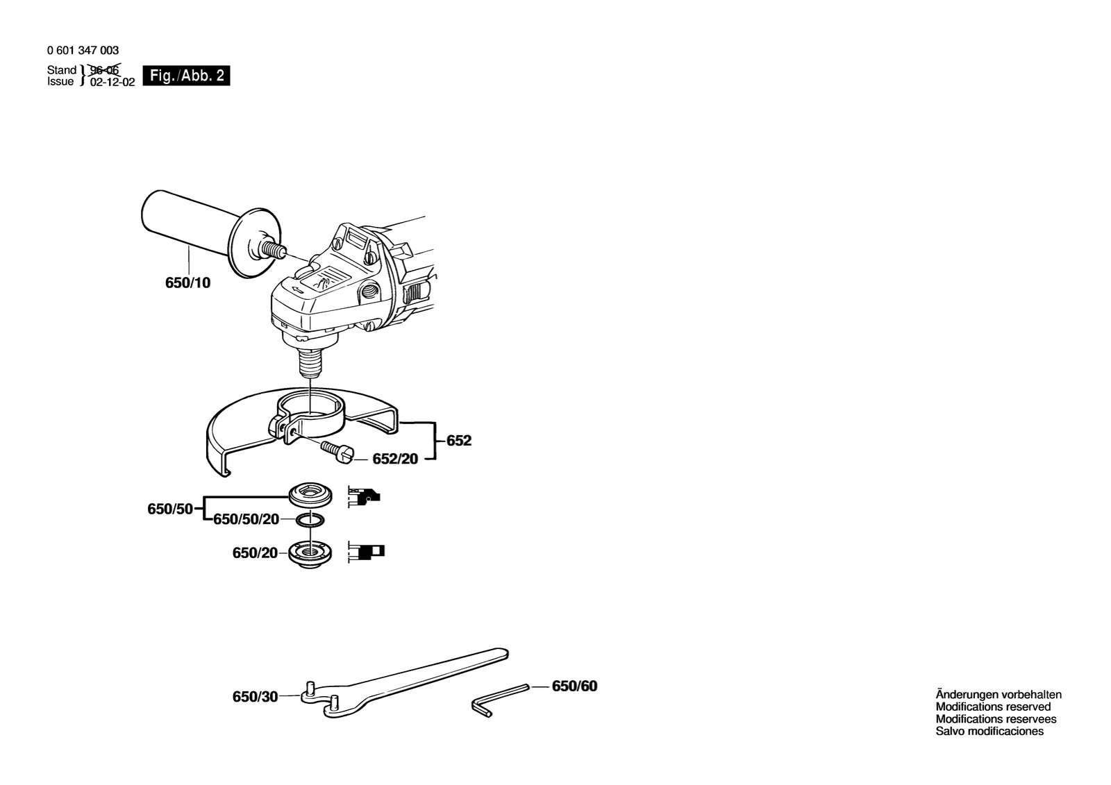 Bosch 1347 parts diagram, sheet 2