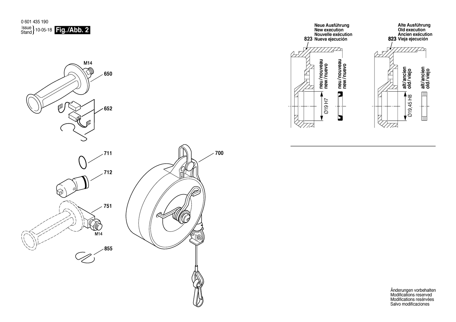 Bosch GDS 30 parts diagram, sheet 2