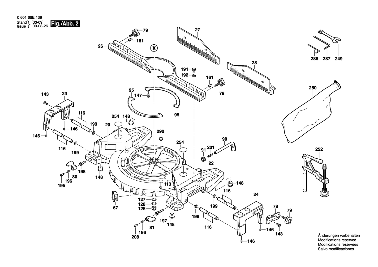 Bosch 4410 parts diagram, sheet 2