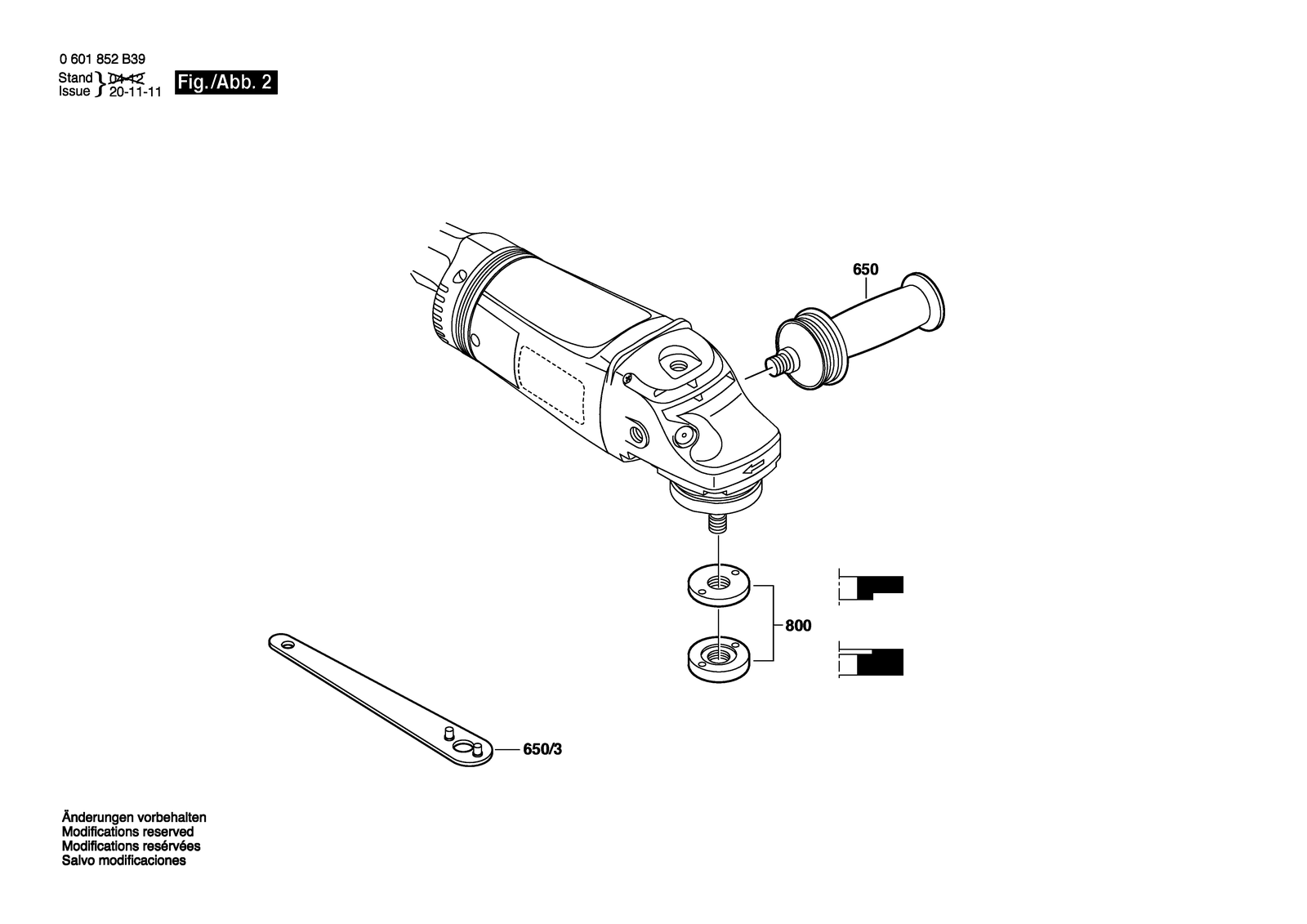 Bosch 1853-6 parts diagram, sheet 2