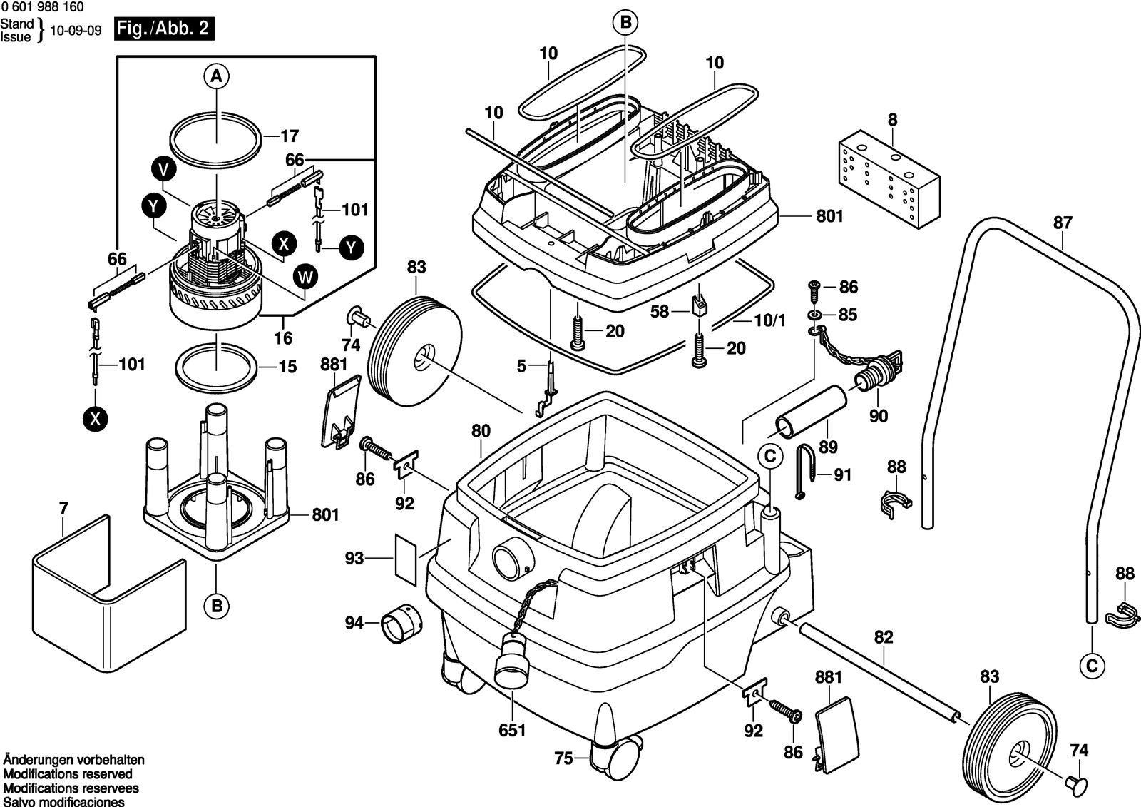 Bosch 3931A-PBH parts diagram, sheet 2