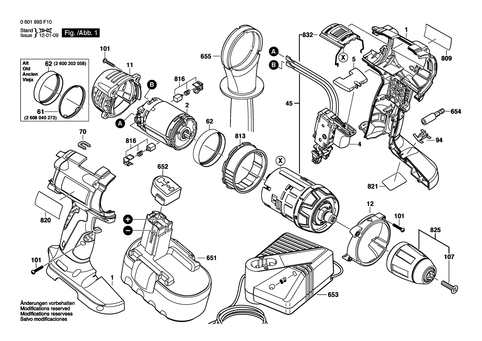 Bosch 35618 parts diagram, sheet 1