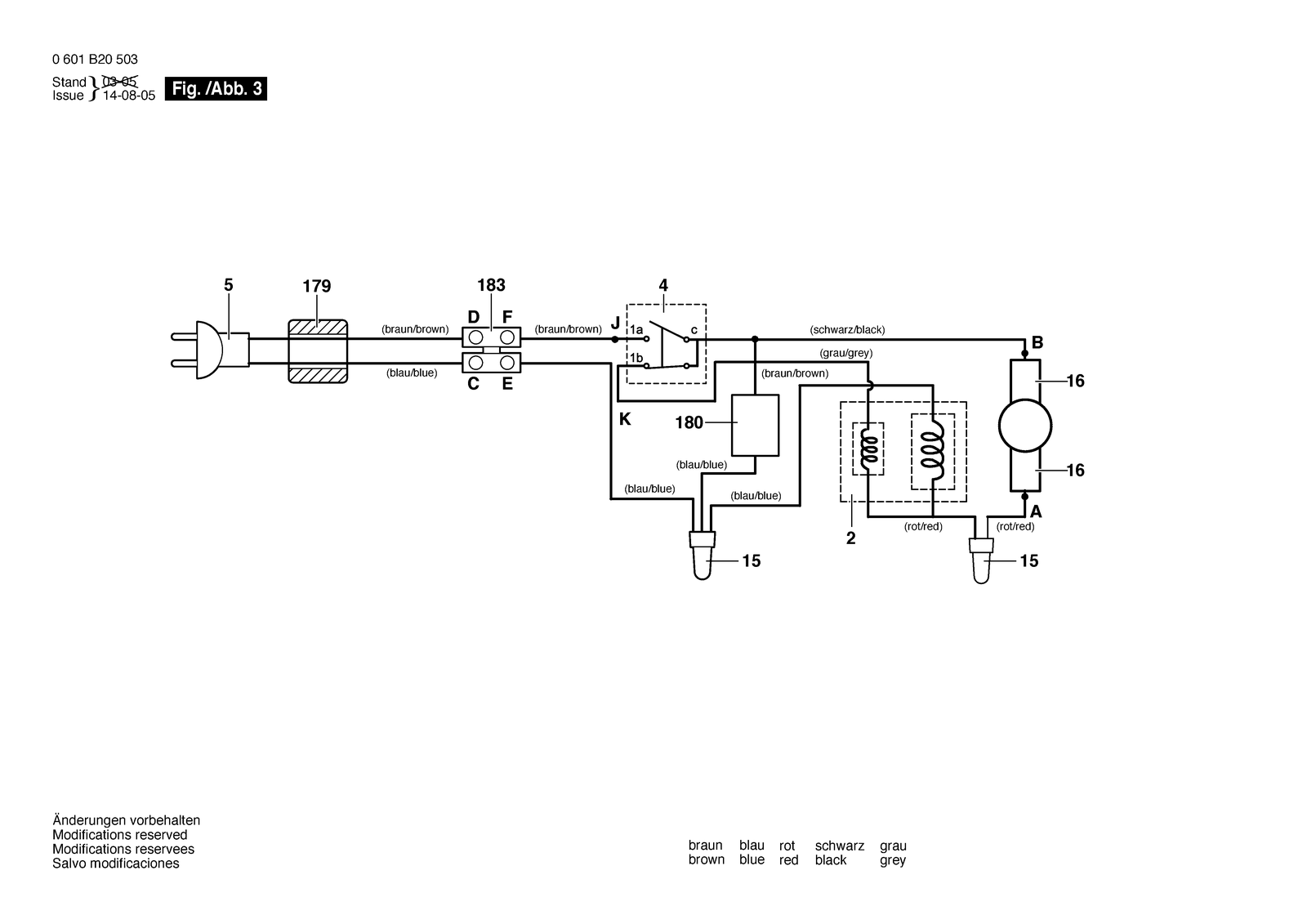 Bosch GCM 10 S parts diagram, sheet 3