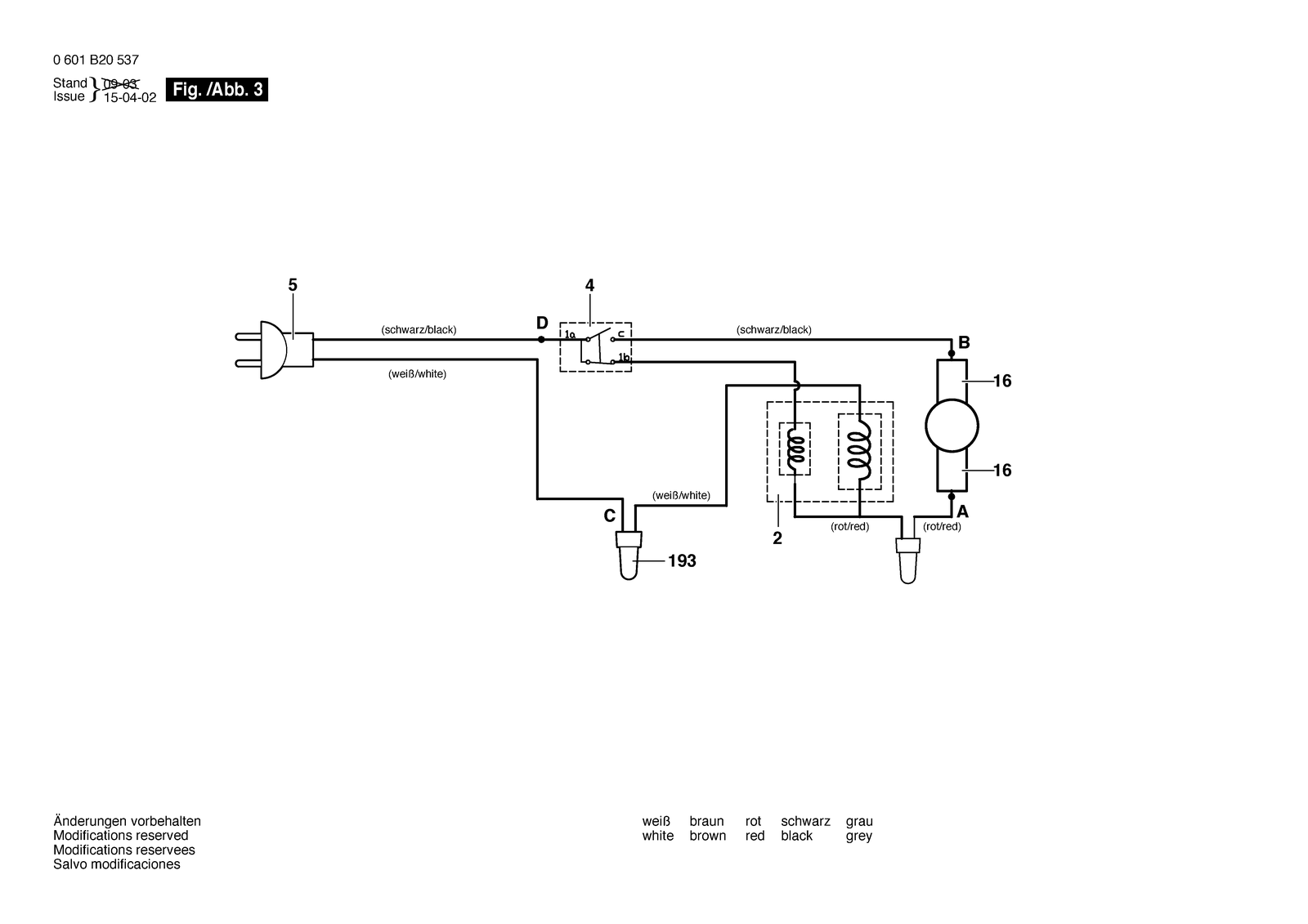 Bosch GCM 10 S parts diagram, sheet 3