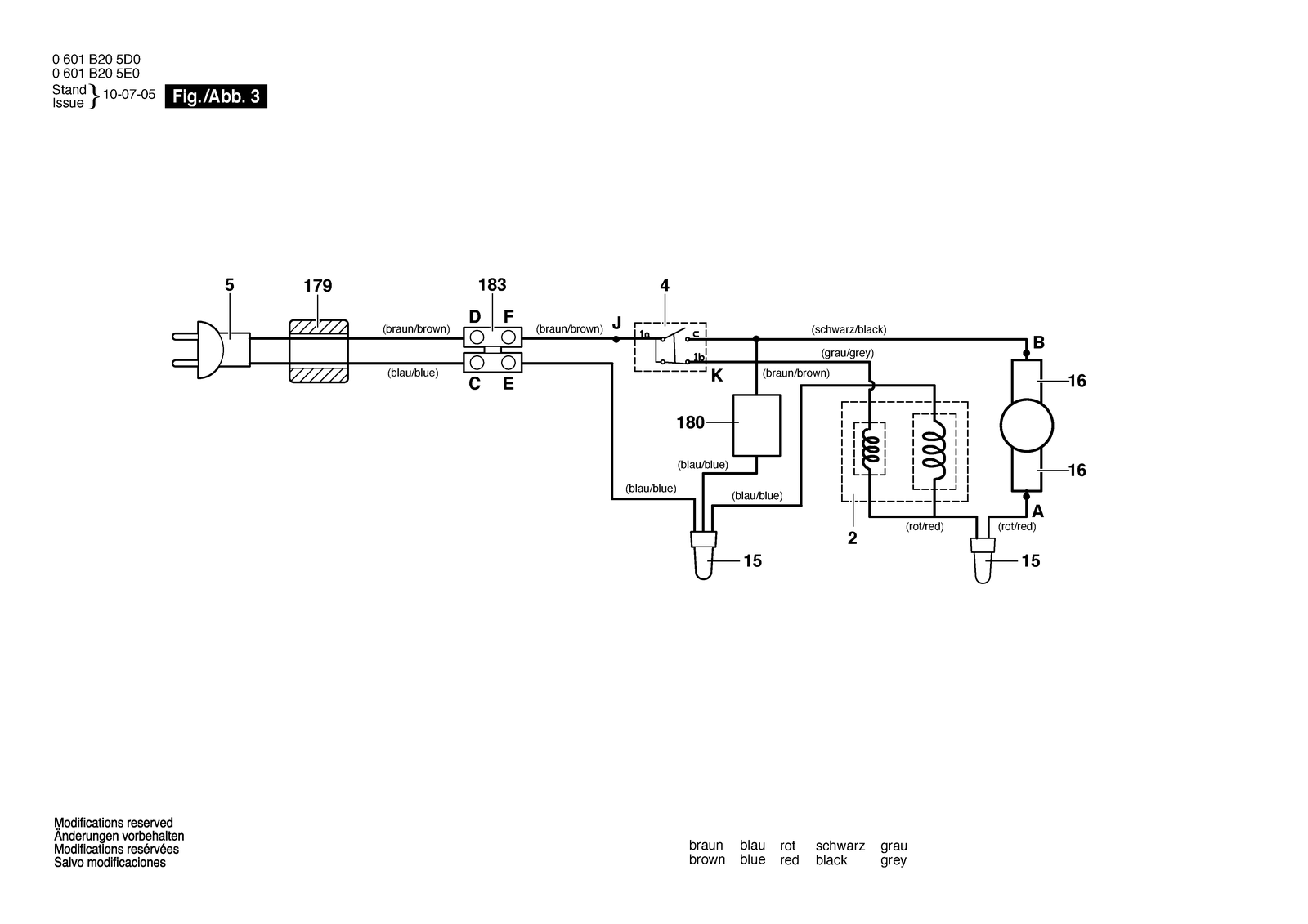 Bosch GCM 10 S parts diagram, sheet 3