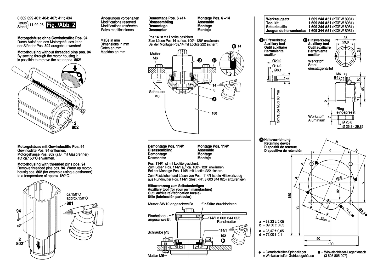 Bosch HWS 85/180 parts diagram, sheet 2