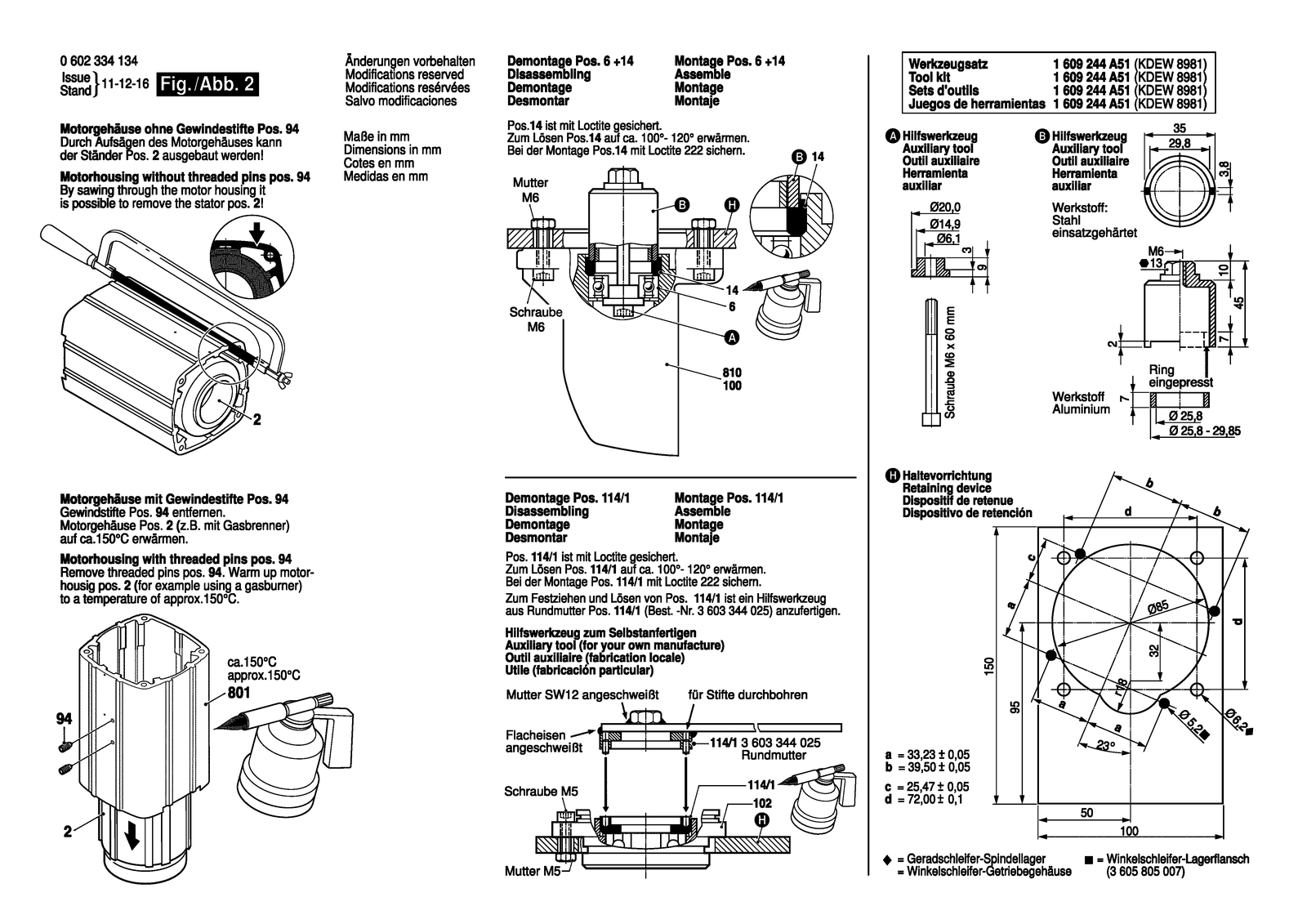 Bosch HWS 810/230 parts diagram, sheet 2