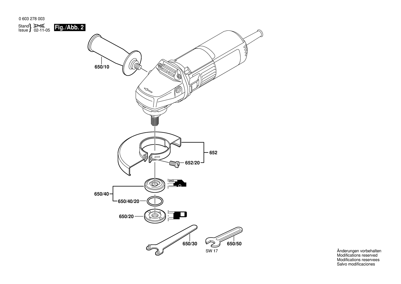 Bosch PWS 5-115 parts diagram, sheet 2