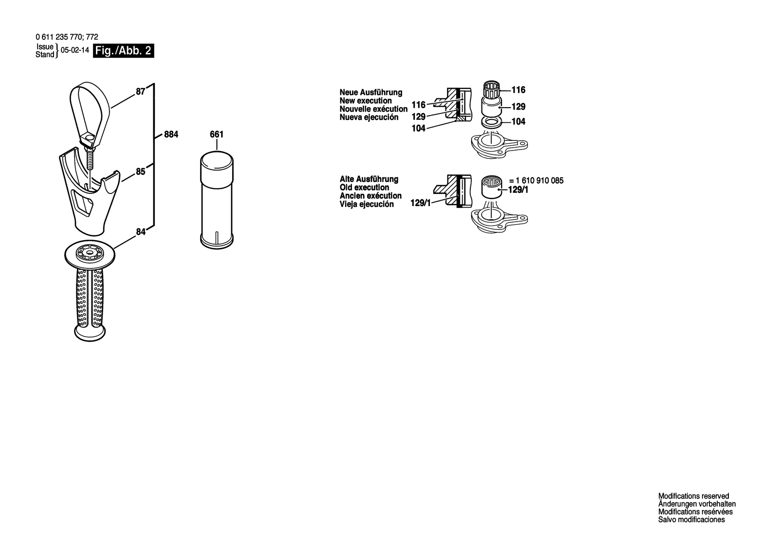 Bosch 386 parts diagram, sheet 2