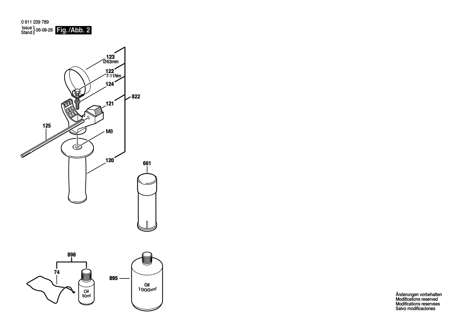 Bosch H 28-C parts diagram, sheet 2