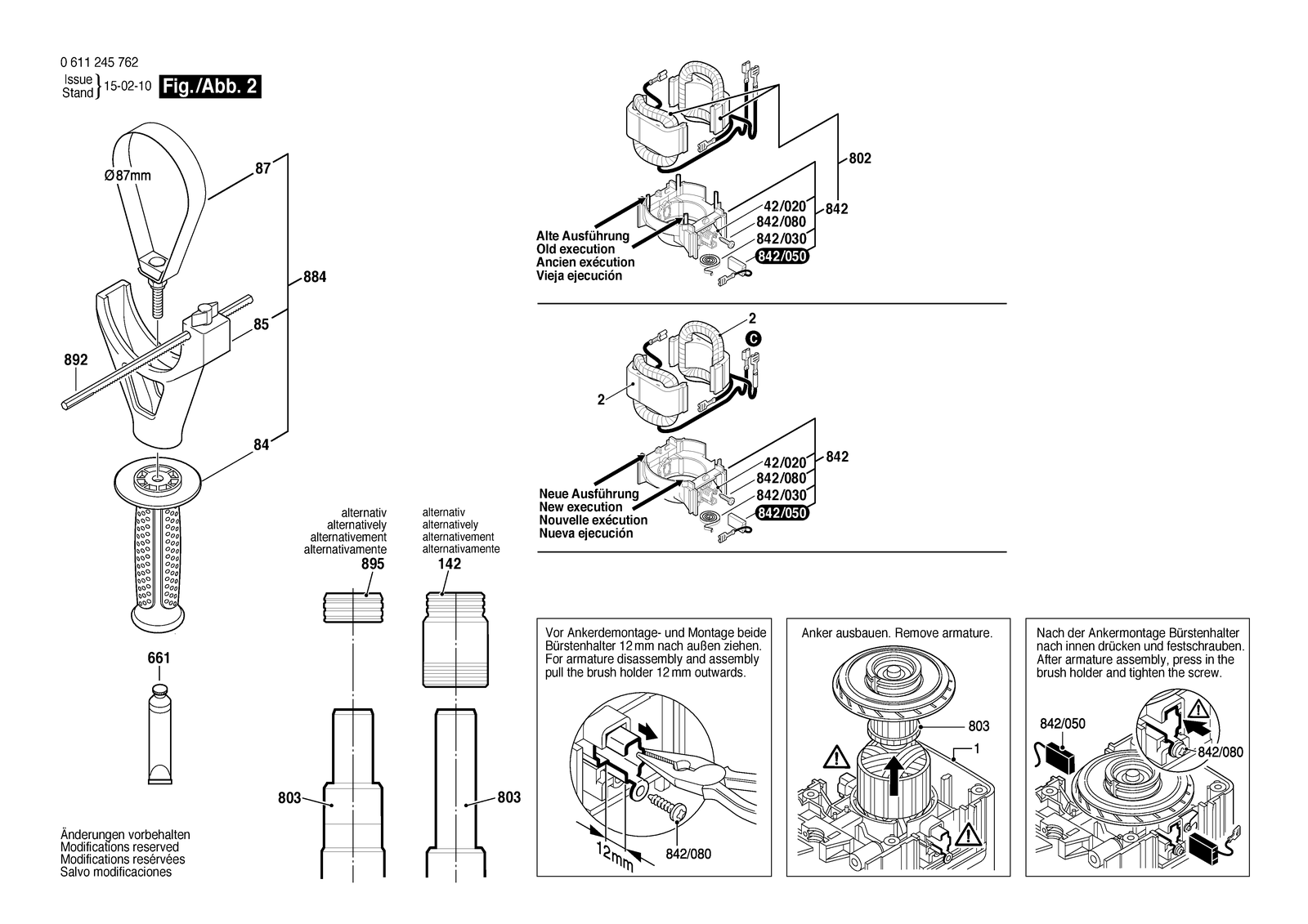 Bosch 390 parts diagram, sheet 2