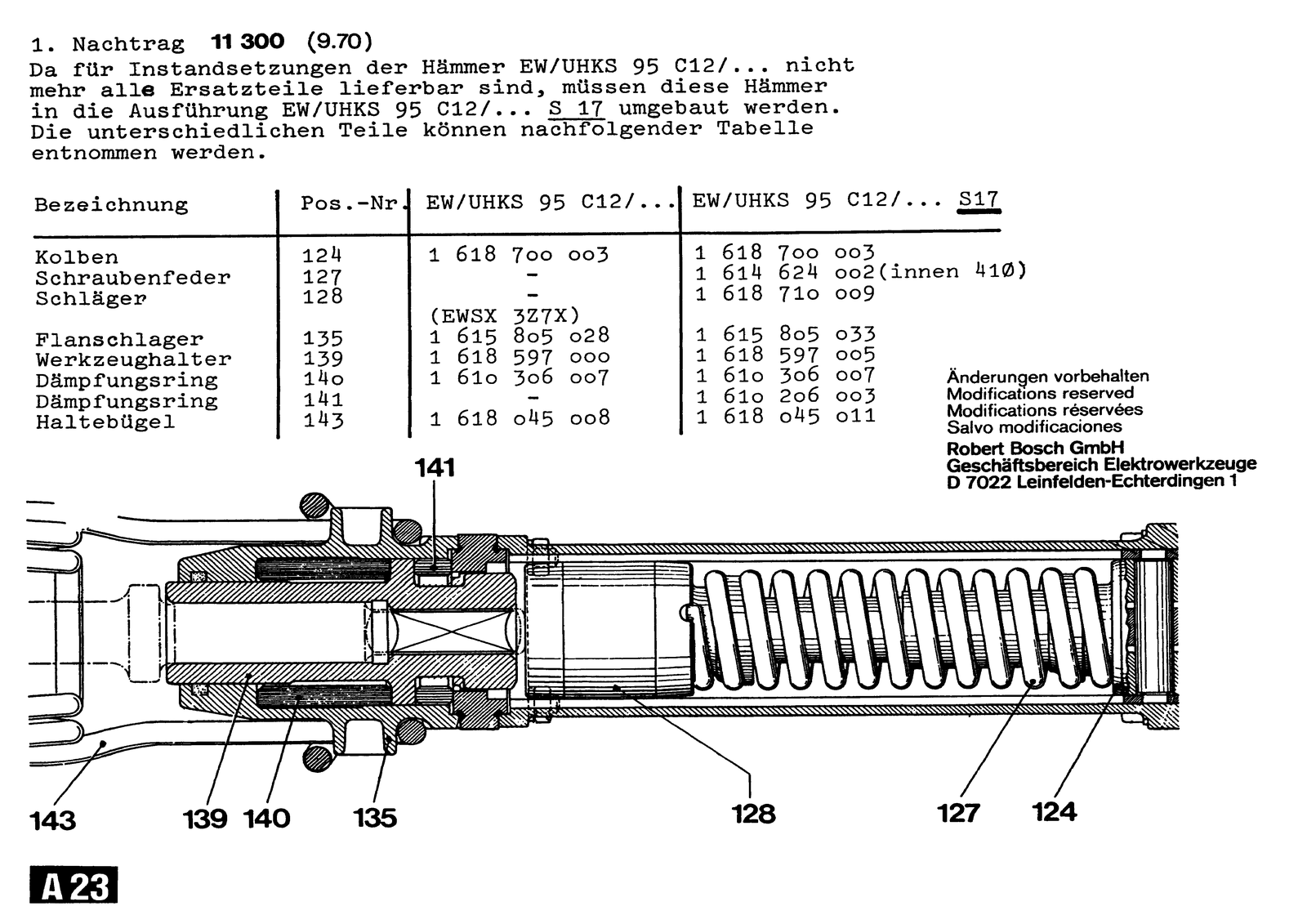Bosch 0611300001 parts diagram, sheet 2