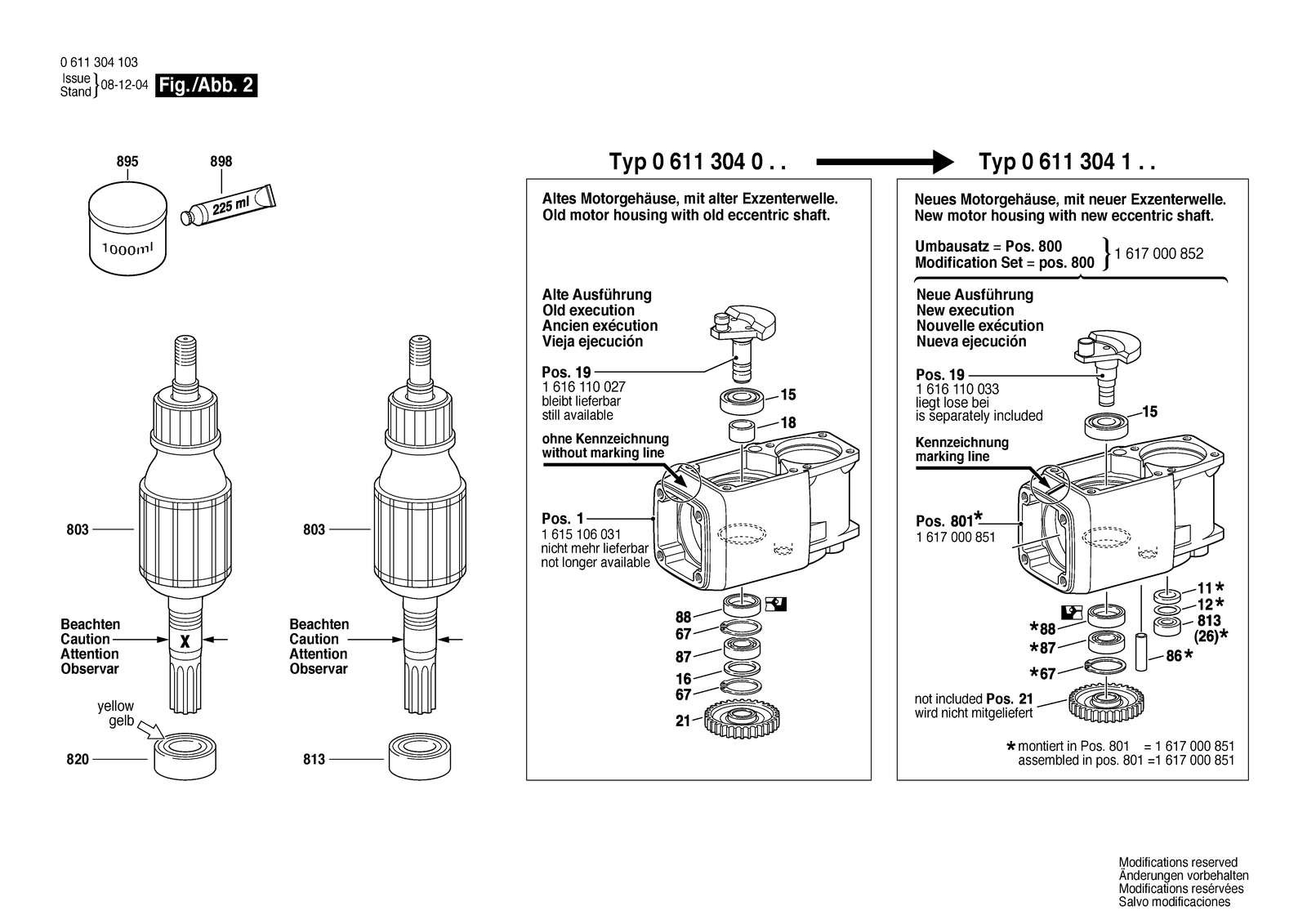 Bosch GSH 27 parts diagram, sheet 2