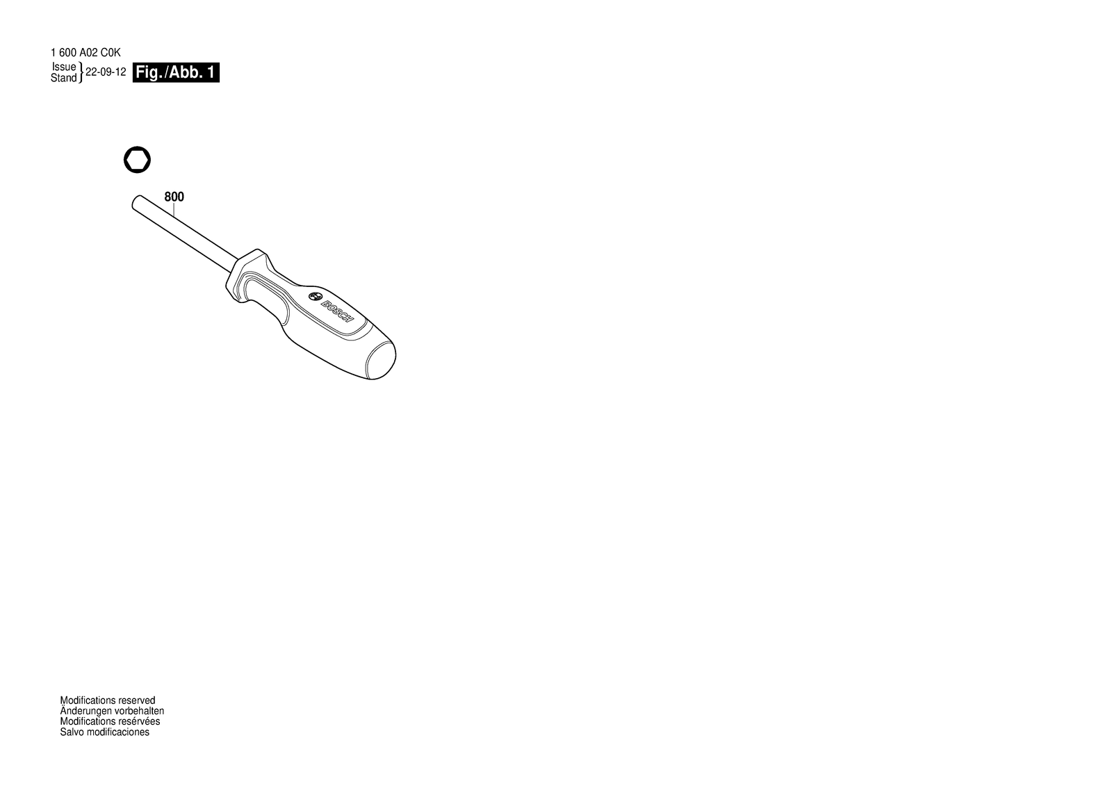 Bosch Bit screwdriver parts diagram, sheet 1