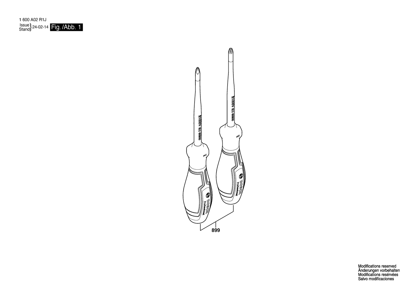 Bosch Screwdriver PH2 parts diagram, sheet 1