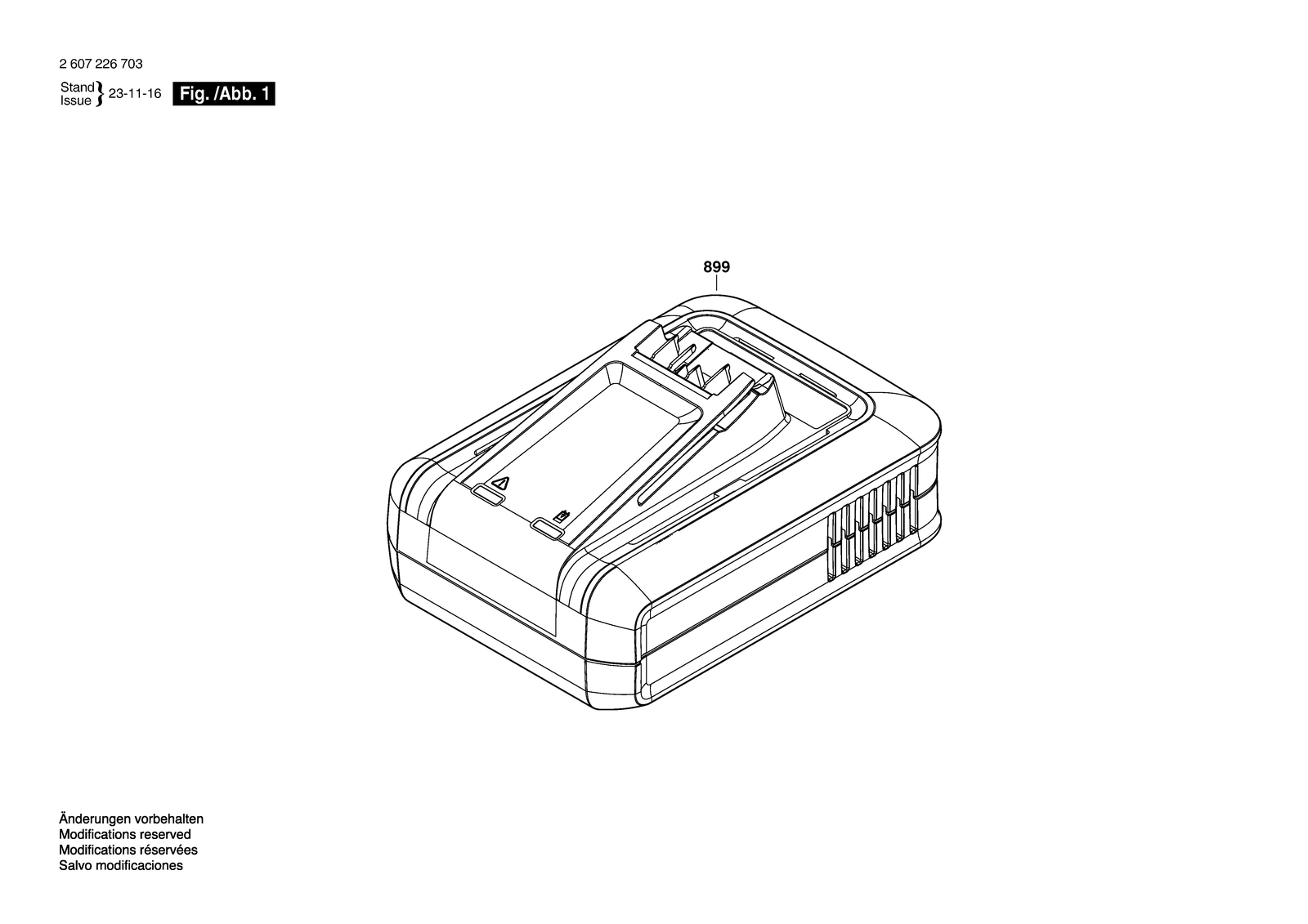 Bosch AL 18V-44 parts diagram, sheet 1