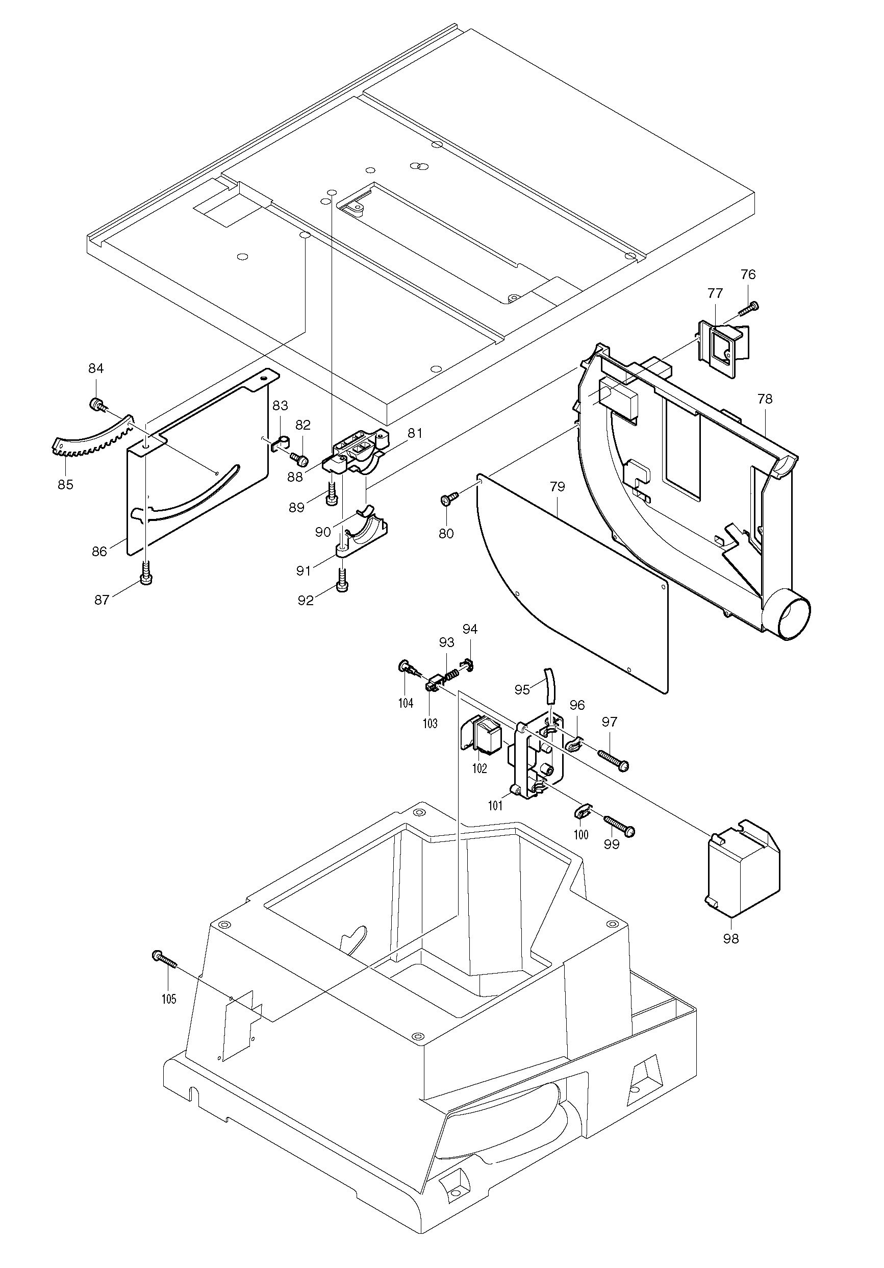 Makita 2702 parts diagram, sheet 2