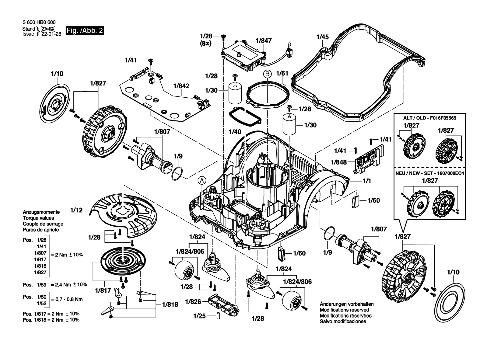 Bosch HRM 40E C parts diagram, sheet 2
