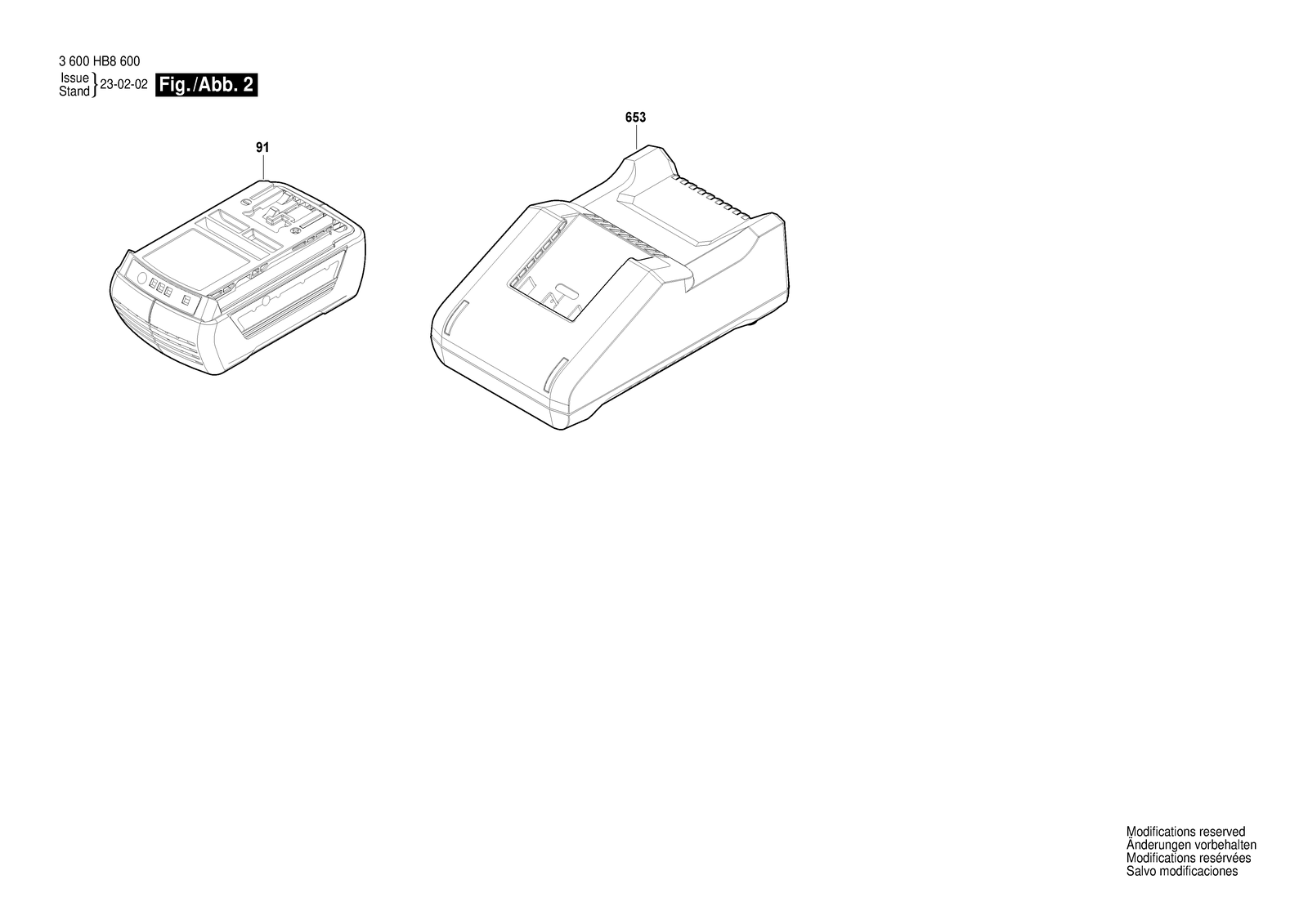 Bosch AdvancedChain 36V-35-40 parts diagram, sheet 2