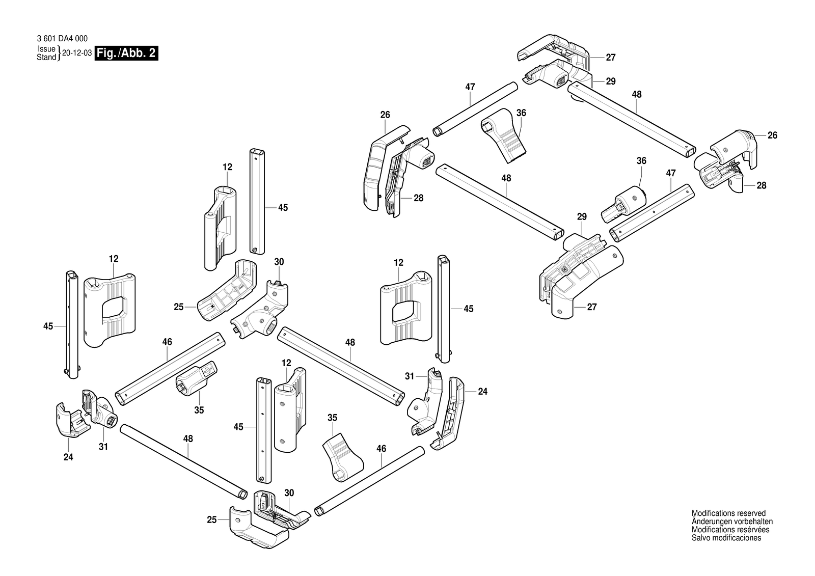 Bosch GPB 18V-5 C parts diagram, sheet 2