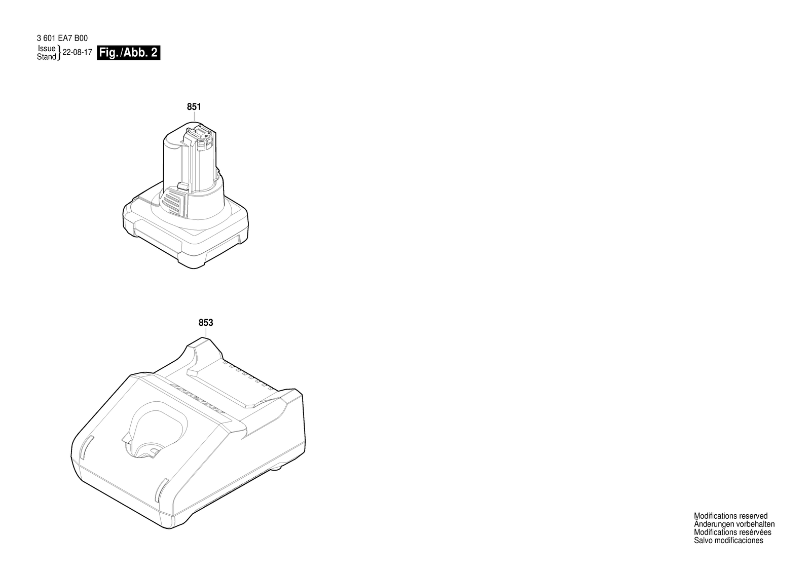 Bosch BACP BL 12V parts diagram, sheet 2