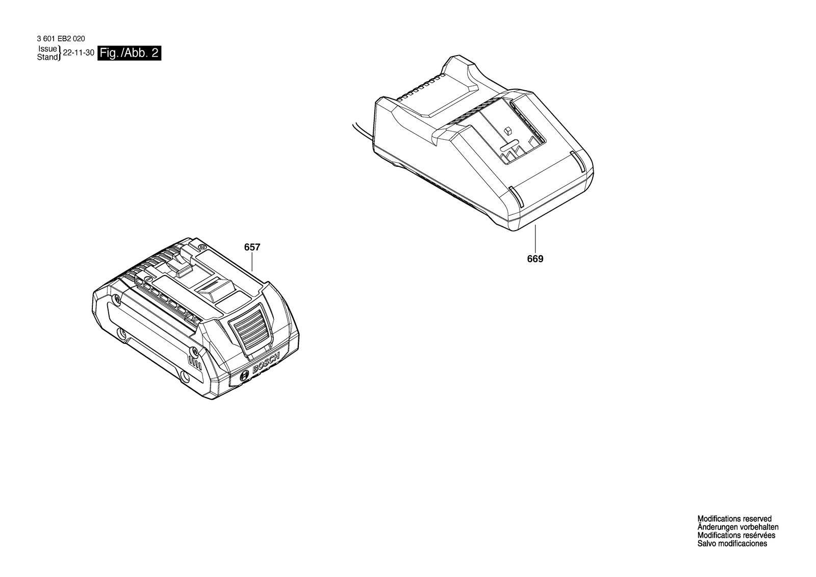 Bosch GST 185-LI parts diagram, sheet 2