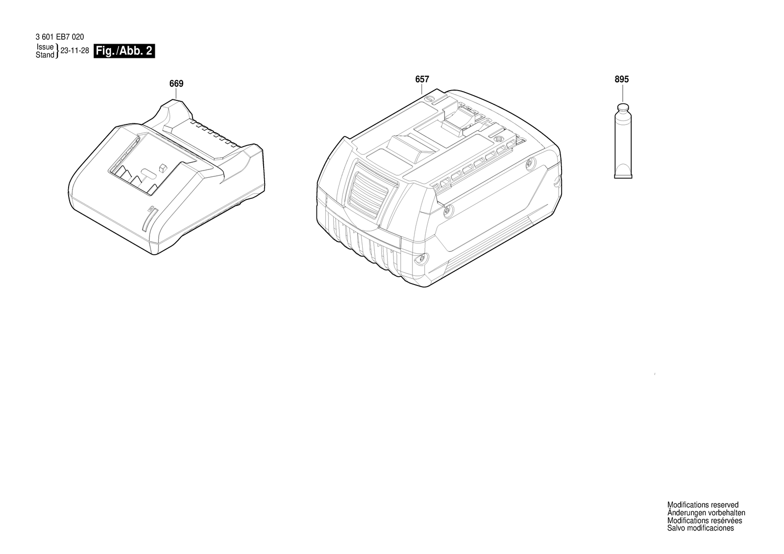 Bosch GST 183-LI parts diagram, sheet 2