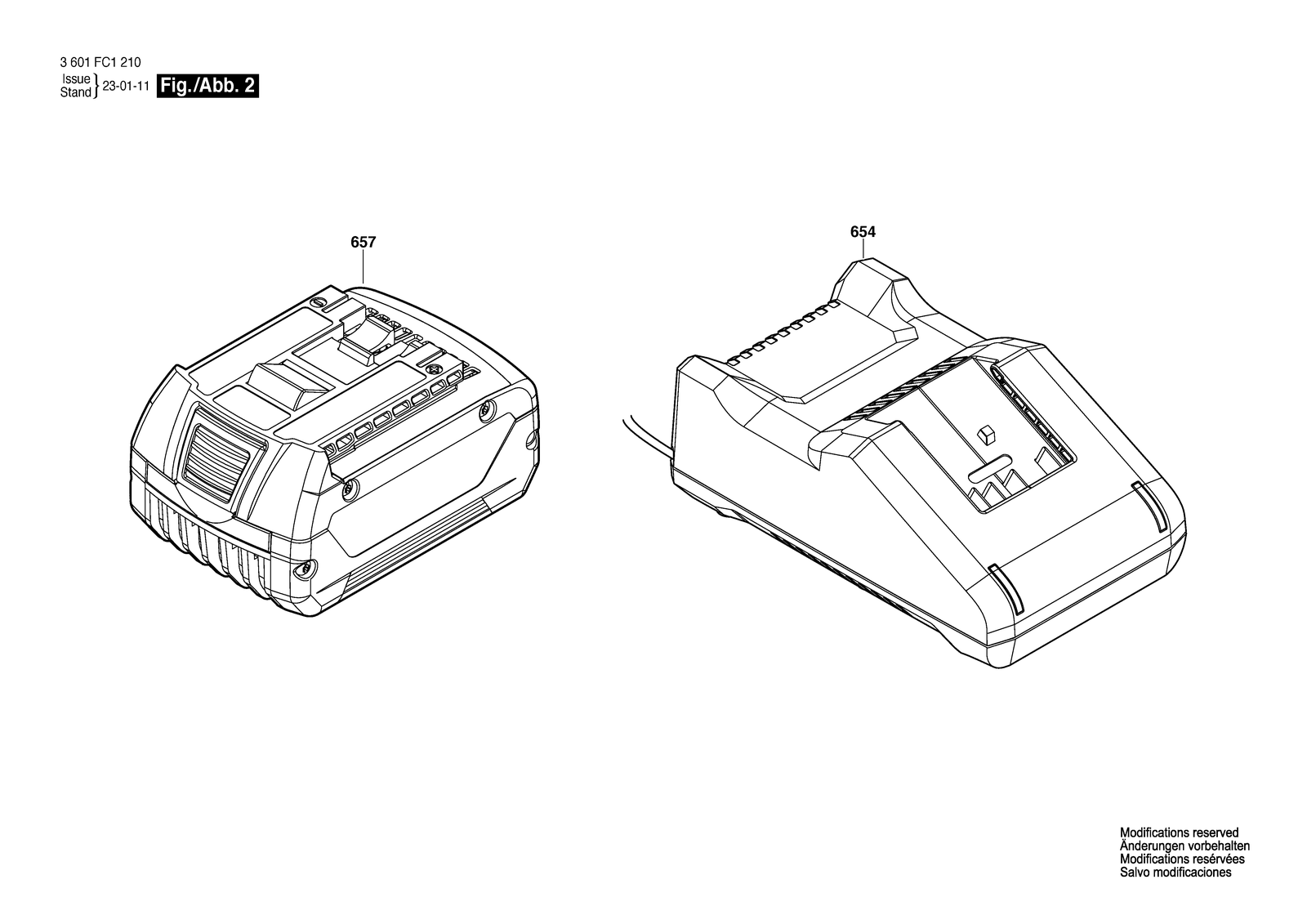 Bosch GBR 15 CAG parts diagram, sheet 2