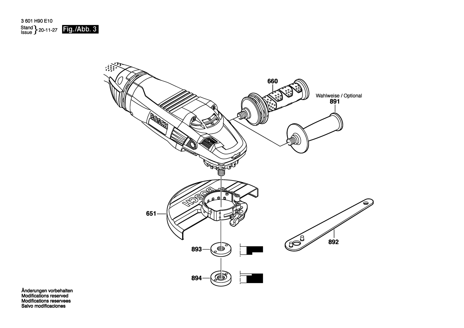 Bosch 1974-8D parts diagram, sheet 3