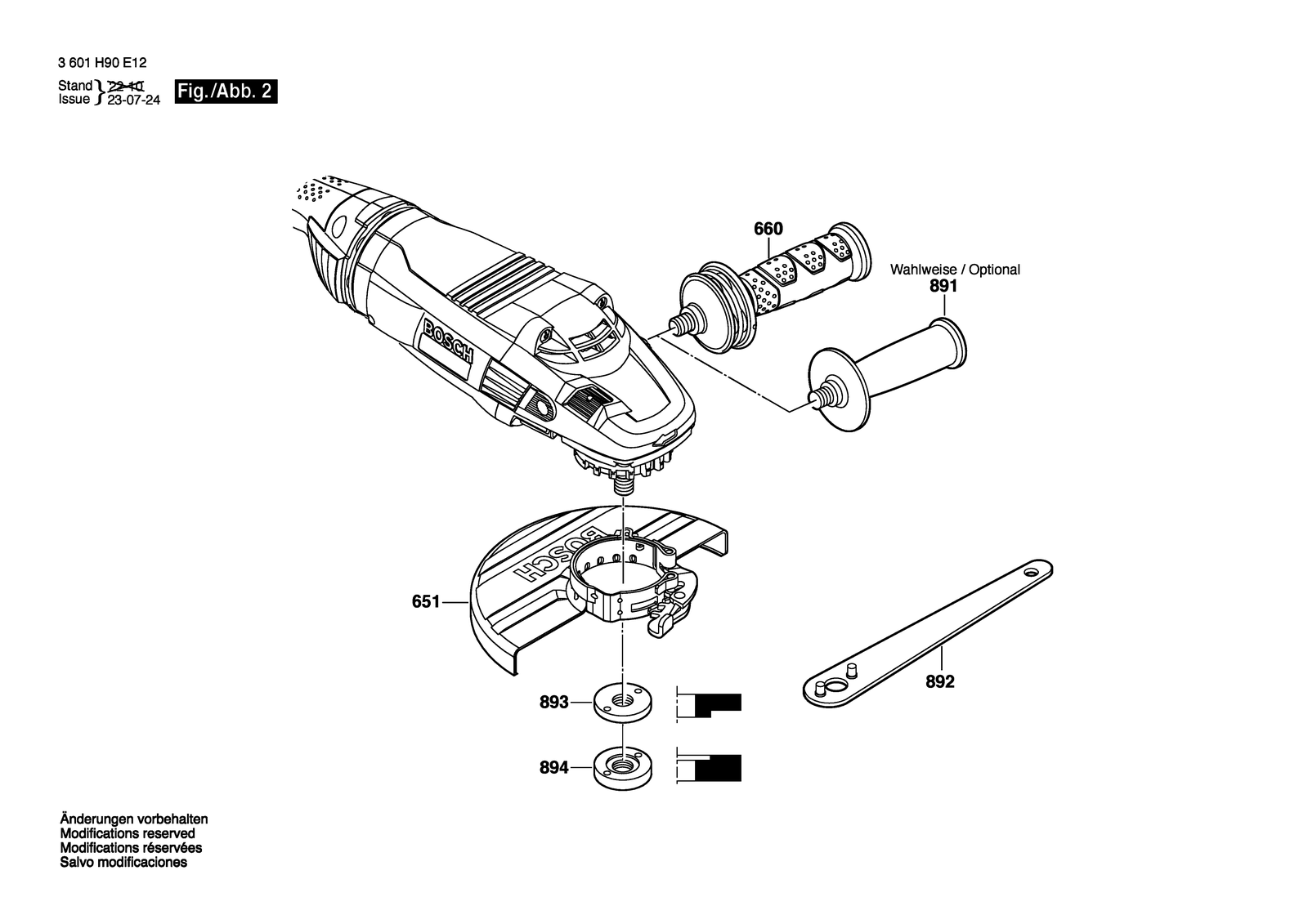 Bosch 1974-8D parts diagram, sheet 2