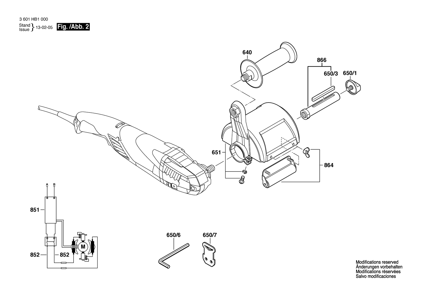 Bosch GSI 14 CE parts diagram, sheet 2