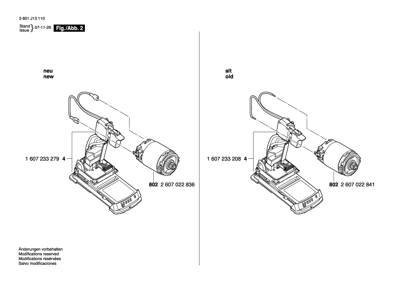 Bosch 36V Litheon HDD parts diagram, sheet 2