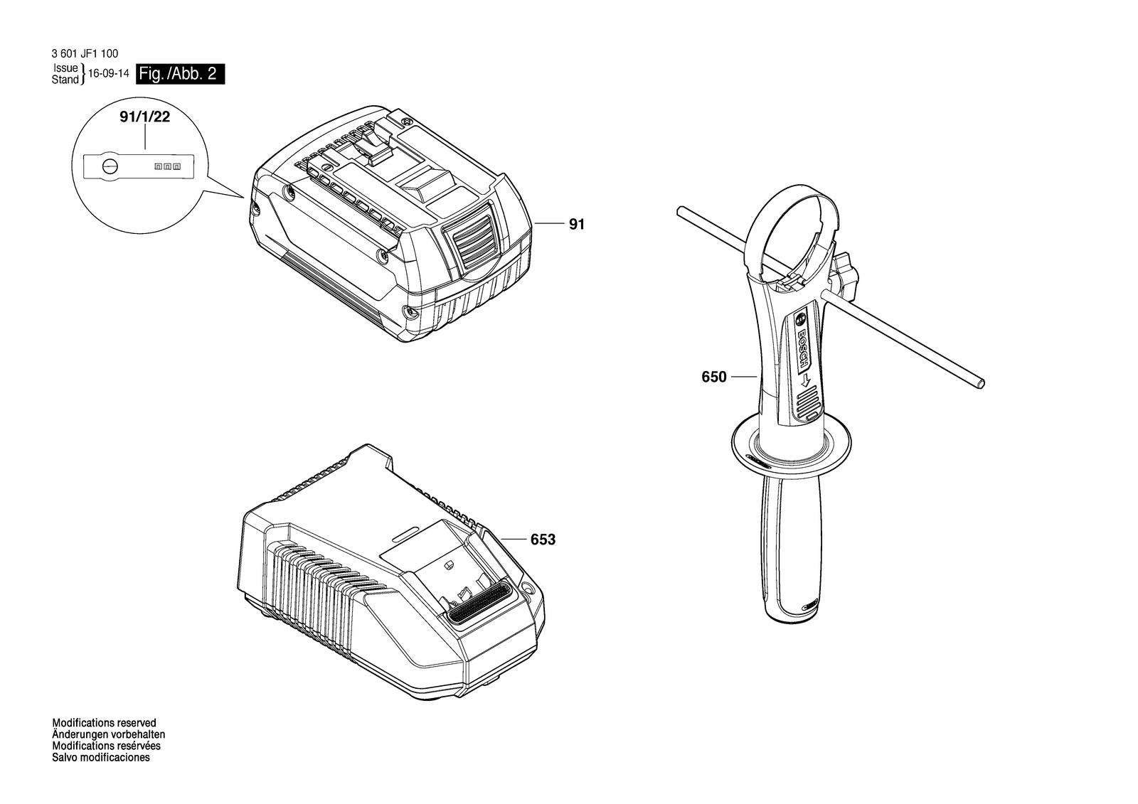 Bosch GSB 18 VE-EC parts diagram, sheet 2