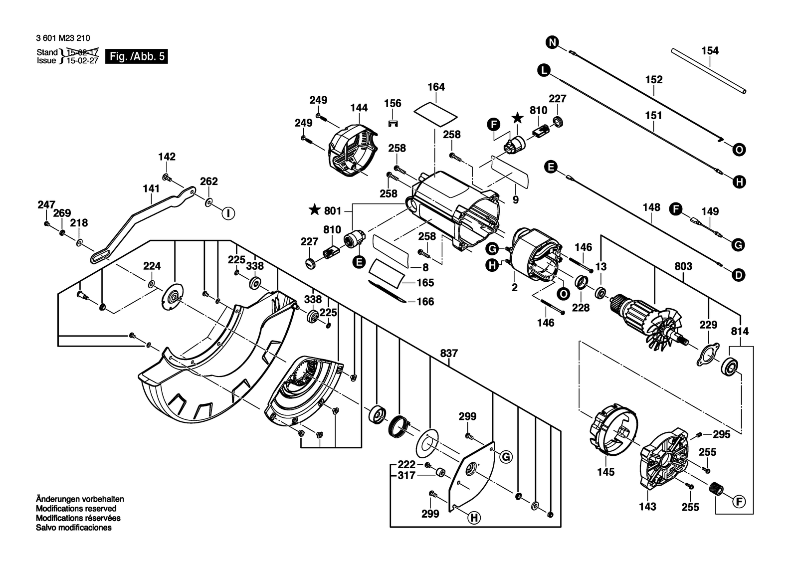 Bosch CM 12 SD parts diagram, sheet 5