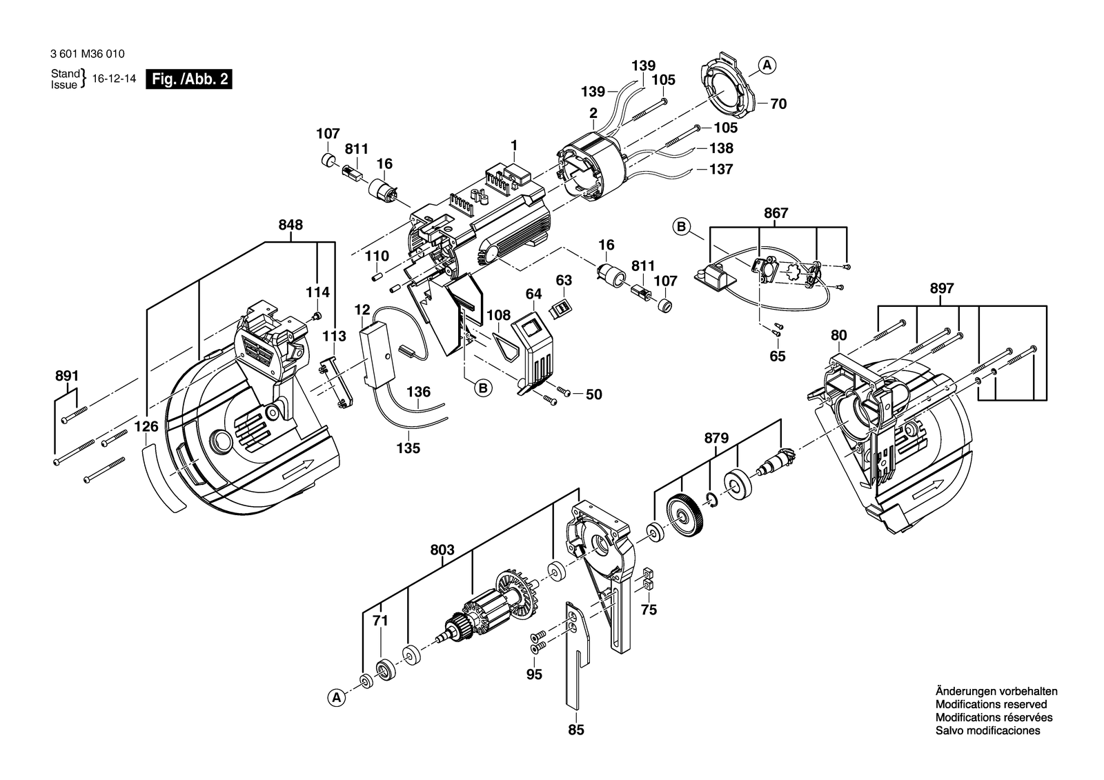Bosch GCB 120 parts diagram, sheet 2