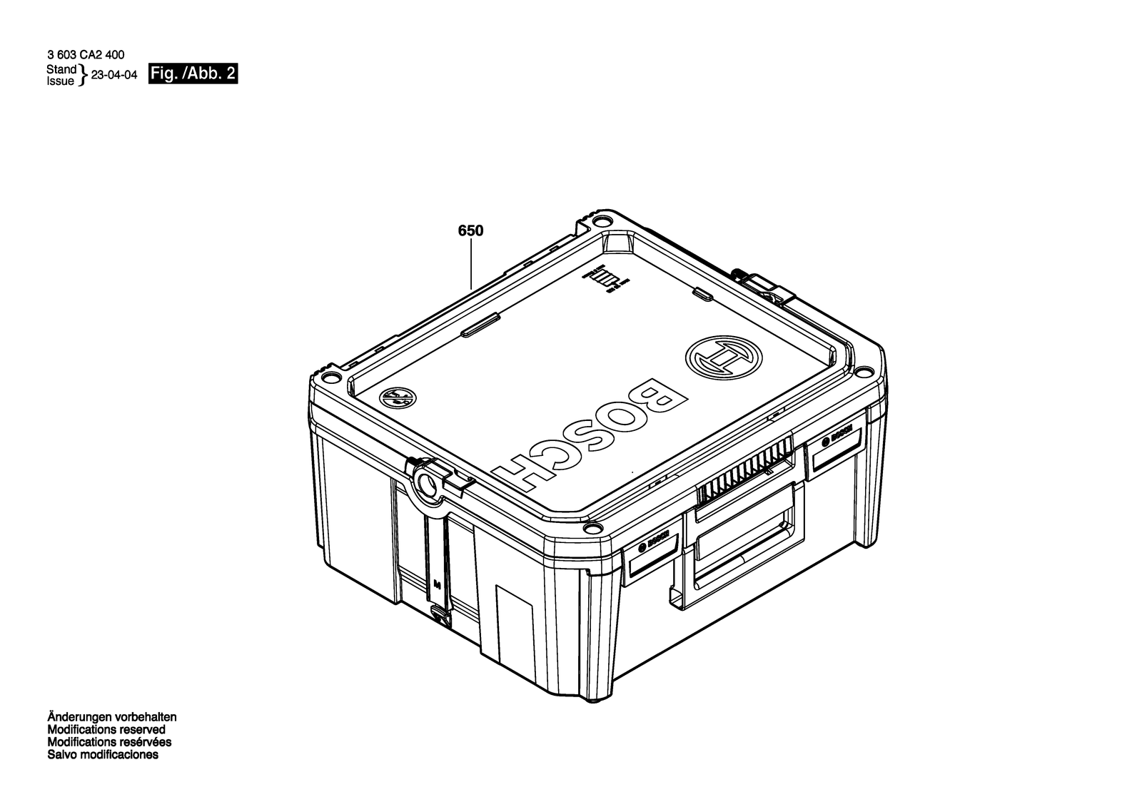 Bosch PWS 700-115 parts diagram, sheet 2