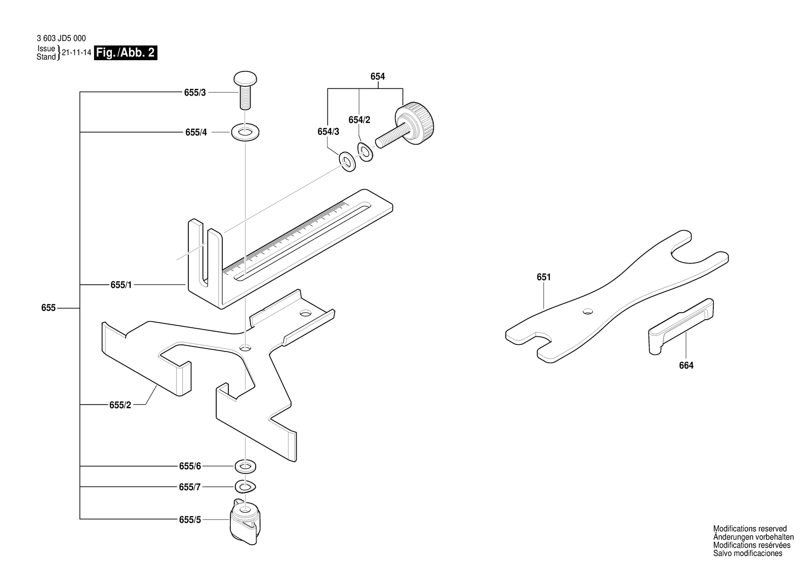 Bosch AdvancedTrimRouter 18V-8 parts diagram, sheet 2