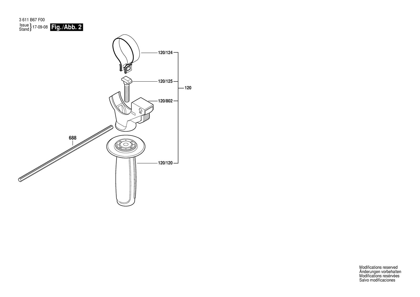 Bosch BH 2-28F parts diagram, sheet 2