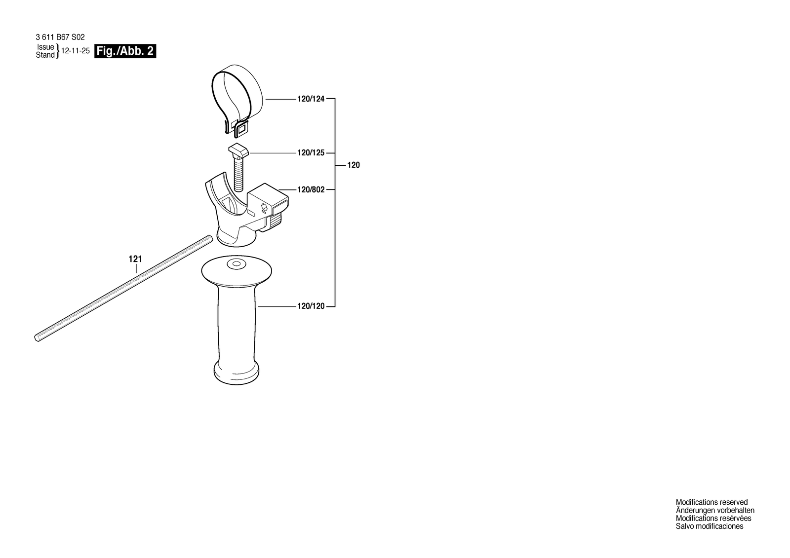 Bosch 330 parts diagram, sheet 2