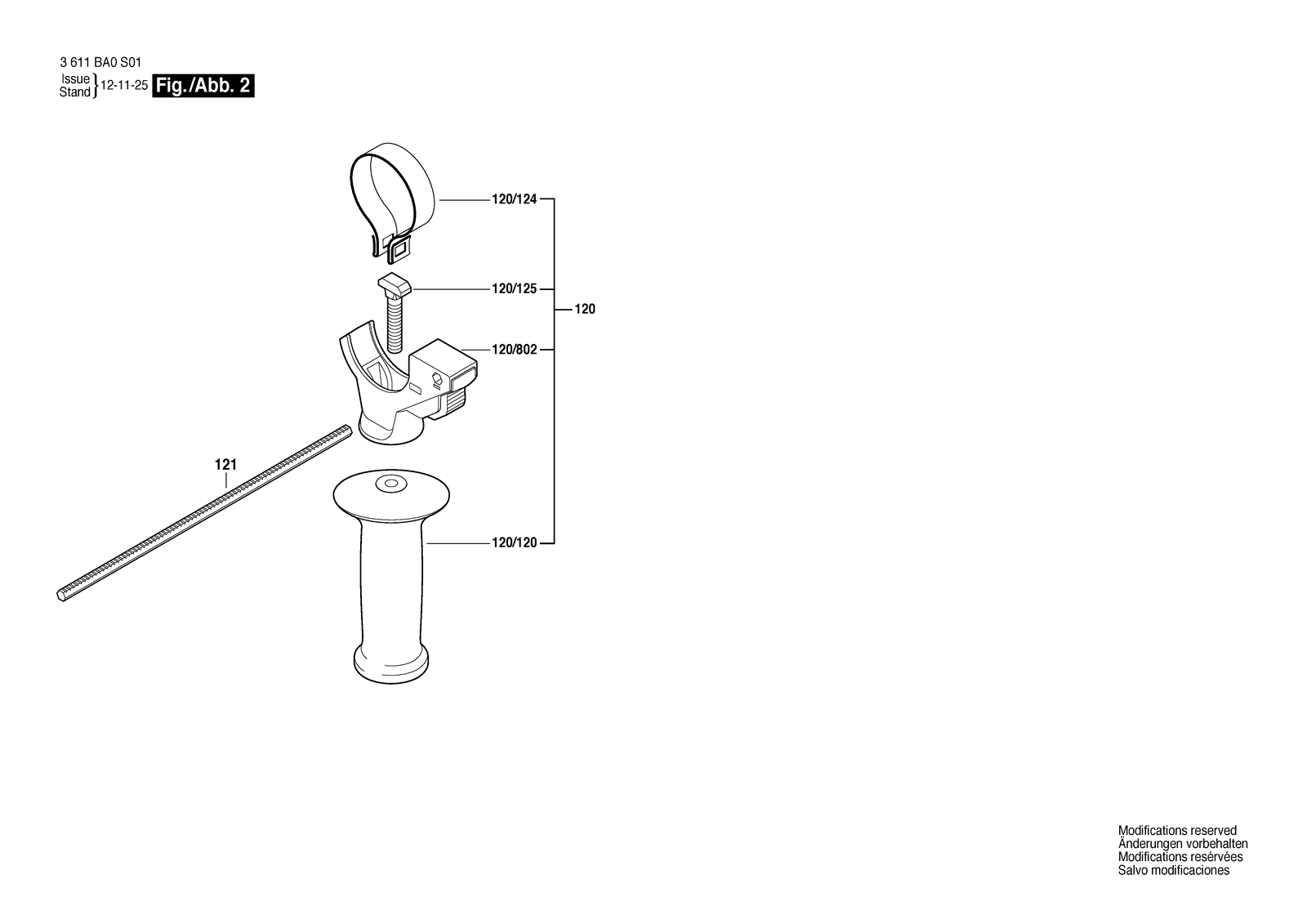Bosch 323 parts diagram, sheet 2
