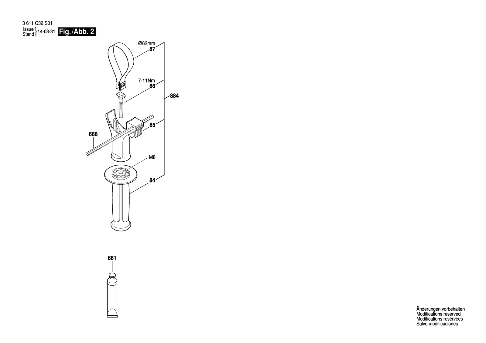 Bosch 343 parts diagram, sheet 2