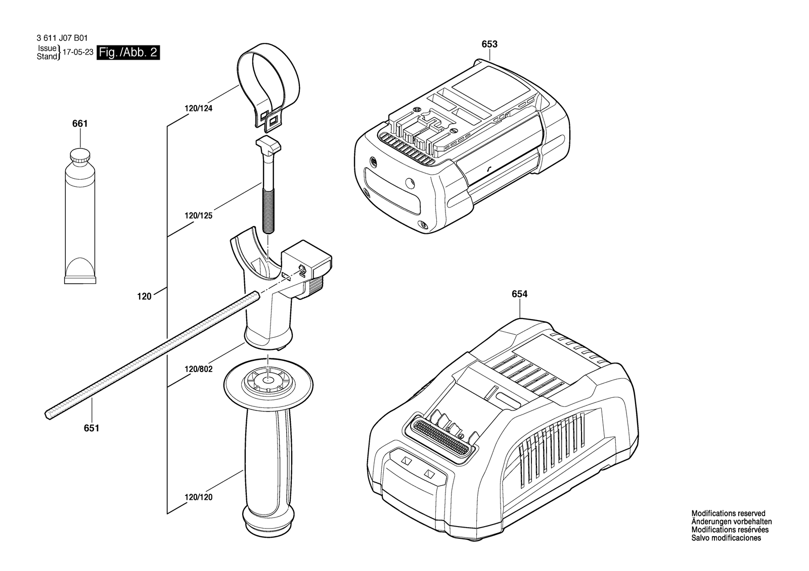Bosch A 36 BH WF parts diagram, sheet 2