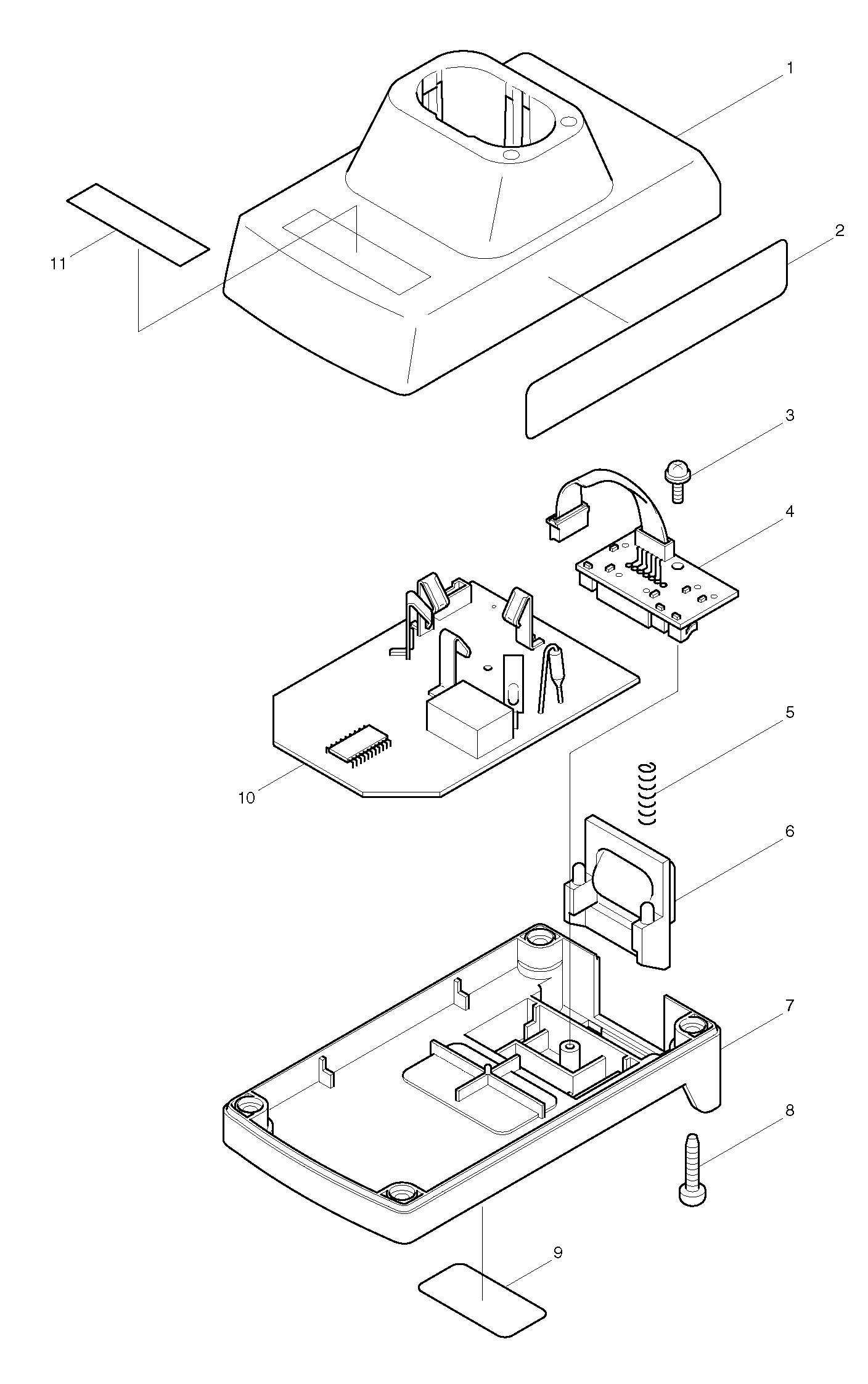 Makita ADP01 parts diagram, sheet 1