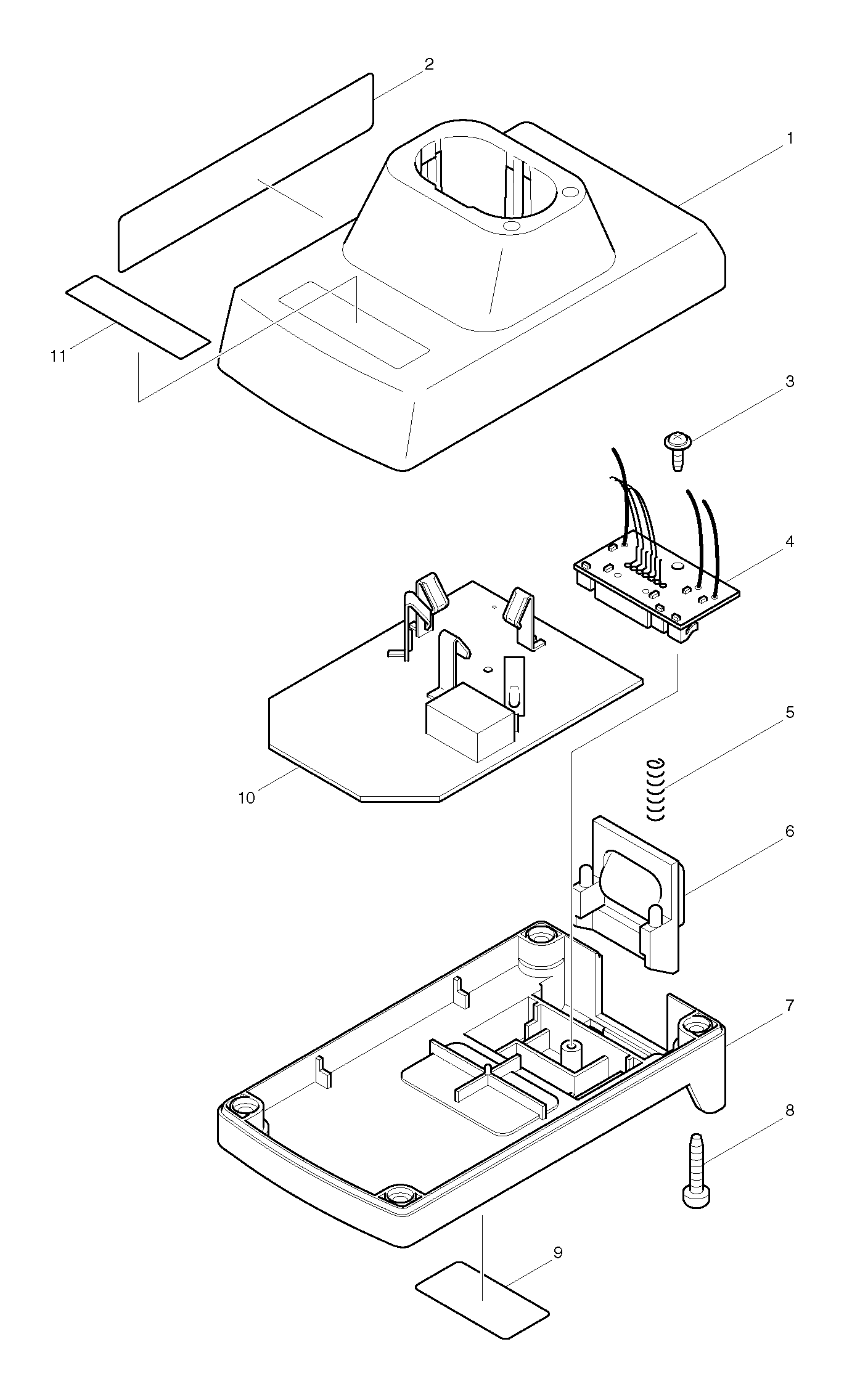 Makita ADP04 parts diagram, sheet 1