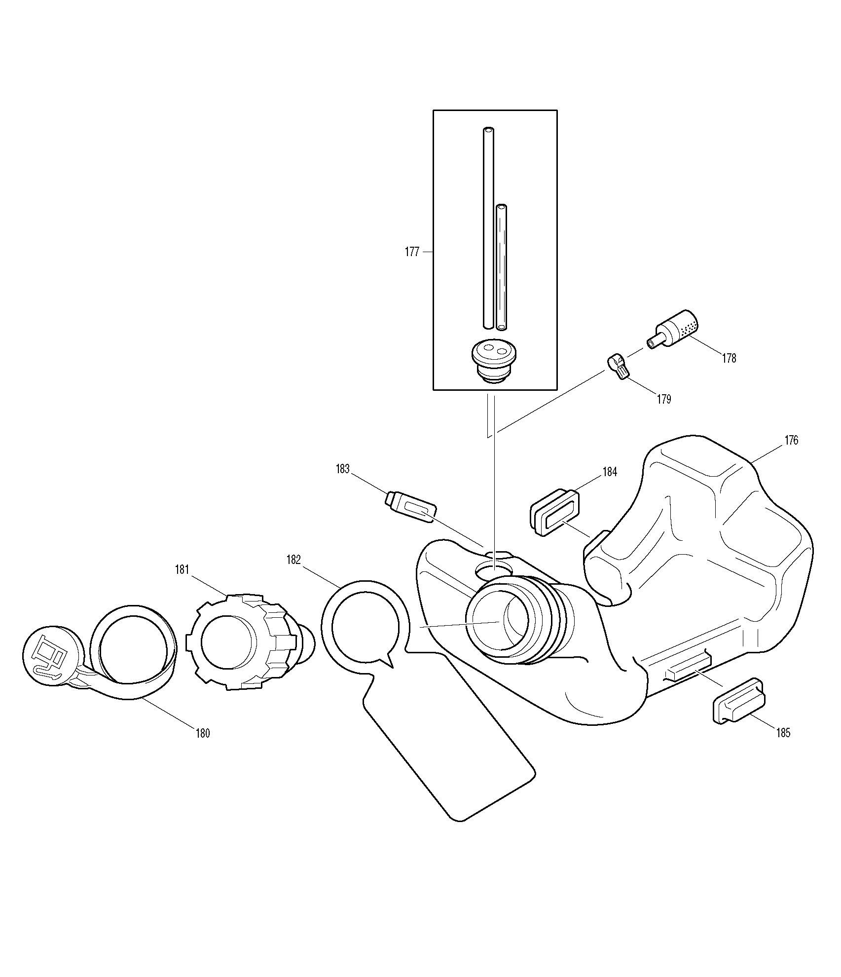 Makita BCX2510 parts diagram, sheet 8