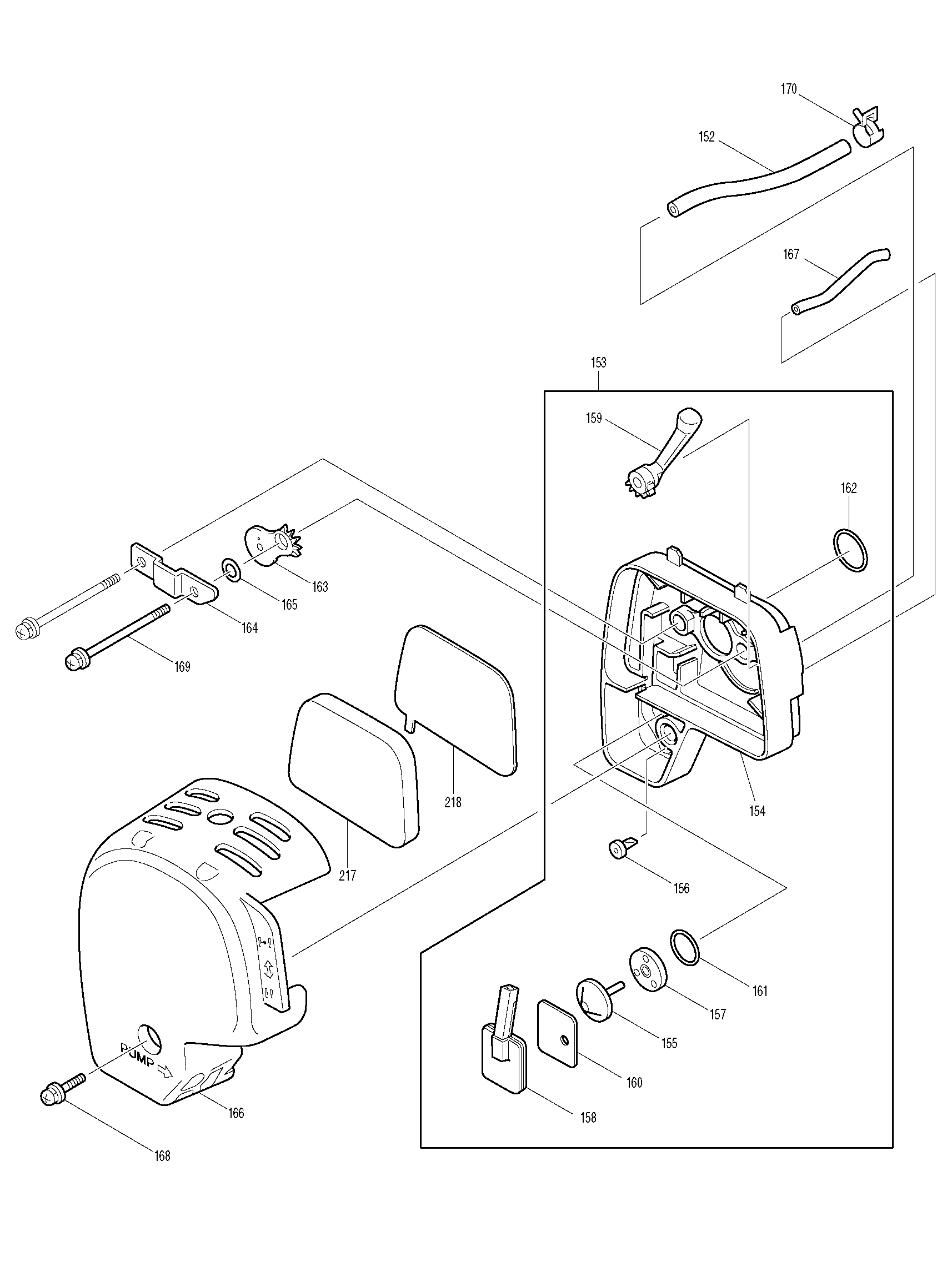 Makita BCX3400 parts diagram, sheet 6