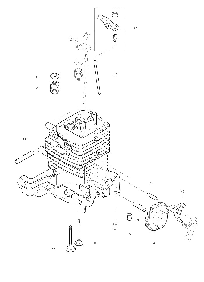 Makita BHX2501 parts diagram, sheet 4