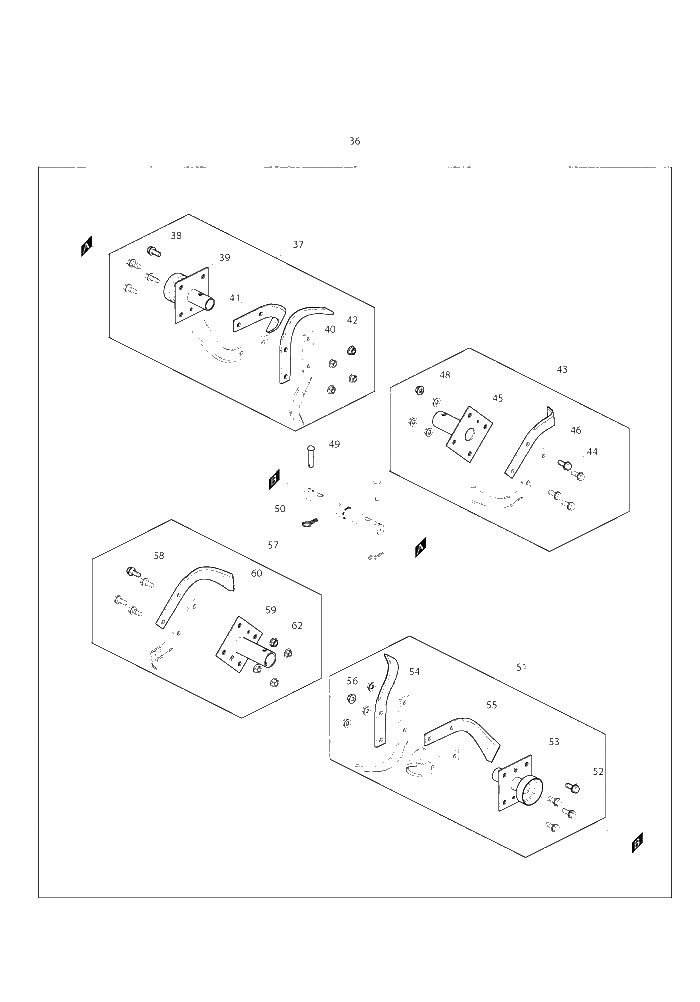 Makita BUK360 parts diagram, sheet 2